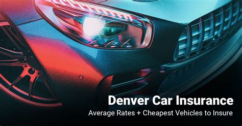 cheapest auto insurance denver area